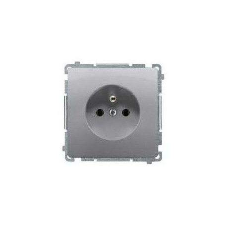 Simon Basic single socket BMGZ1.01/43 silver