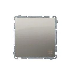 Simon Basic cross-over switch BMW7.01/43 silver