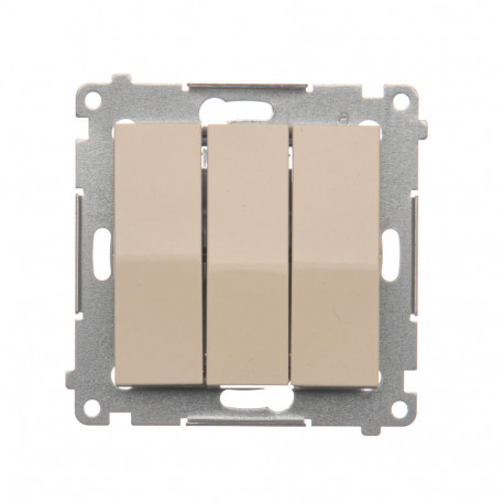 Simon54 Triple switch DW31.01/41 beige