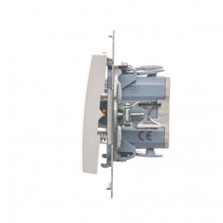 Simon54 Przycisk światło z podświetlrniem DS1L.01/11 biały