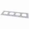 Simon54 Nature glass frame white pearl DRN4/70