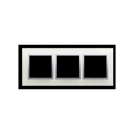 Simon54 Nature Frame3 glass fog silver DRN3/71