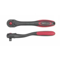 Grzechotka powlekana wygięta 3/8" YT-0294 Yato