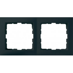 Berker Square frame 2gang anthracite 5310128986BERKER