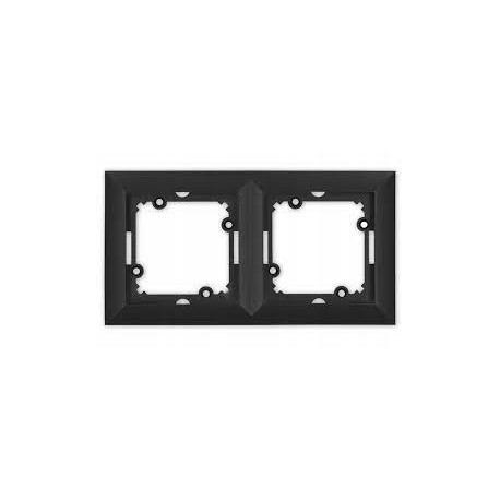 Berker Square frame 2gang anthracite 5310128986BERKER