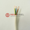 OMY round cable 3x1.5 white