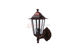 HL270 Antique Red Copper E-27 60W garden luminaire.