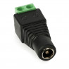 DC socket 2.1/5.5 with clamp fast female BFD E3512