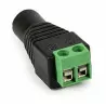 DC socket 2.1/5.5 with clamp fast female BFD E3512