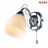 Lampa kinkiet ścienny ARON K-JSL-6218/1W chrom z wyłącznkiem E27 40W Kaja