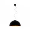 HEMISPHERE BLACK-GOLD L 4844 pendant lamp