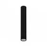 L TUBA EYE Black 6838 GU10 plafond lamp.