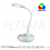 Lampka biurkowa LED RGB COSMOS 2 biała 6.5W Polux