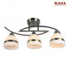 Lampa plafon COLAR K-JSL-6572/3 AB E14 3x40W Kaja