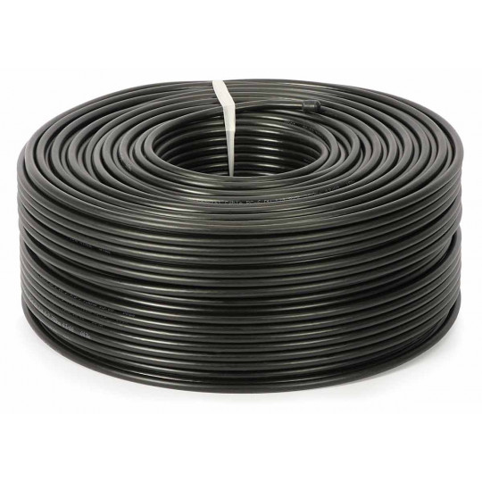 Dipolnet coaxial cable RG-6 CU PE gel BLACK