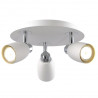 Lampa sufitowa PICARDO K-8007-3 biały plafon 3x3W GU10 Kaja
