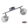 LUTON-2 chrome 2xG9 decorative lamp Vitalux