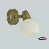 Wall lamp DAVID-1 AB old gold E14 9W Vitalux