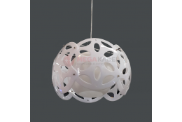 BONA-W white pendant lamp E27 60W Vitalux
