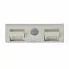 LED motion sensor lamp 2xLED 6000K 3xAA 311108 POLUX