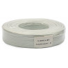 TLGY telephone flat cable 4-conductor white DIPOL