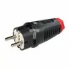Rubber grounded plug IP54 Taurus2 PCE