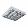 Rastra luminaire for 4xLED tube 60cm 31057 KNALUX