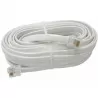6P6C plug to 6P6C plug extender 8m TCU368 C.E