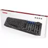 Klawiatura przewowodowa MODECOM 5008 black USB MODECOM ACTION