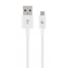 USB / micro USB cable 1m white AM-MBM5P Gembird
