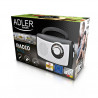 Radio Adler AD1155 black white 230V 4xR14