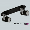 Lampa ROLAND-2 Black 2xGU10 Vitalux