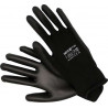 Black nylon work gloves YT-7473 YATO