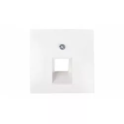Kwadrat Element do Gniazda RJ45 biały 5314078989 BERKER
