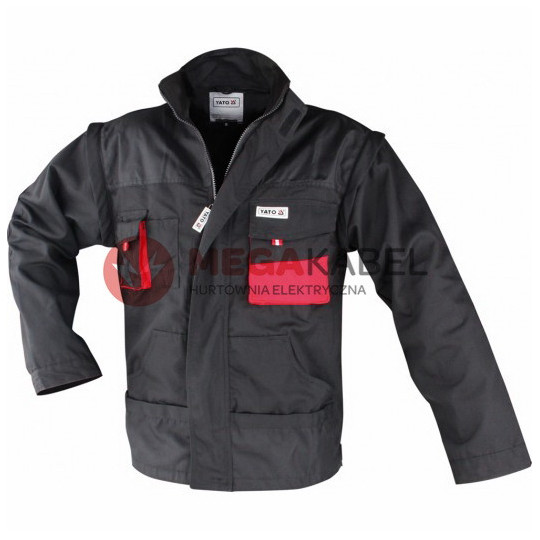 Work sweatshirt size S black YT-8020 YATO