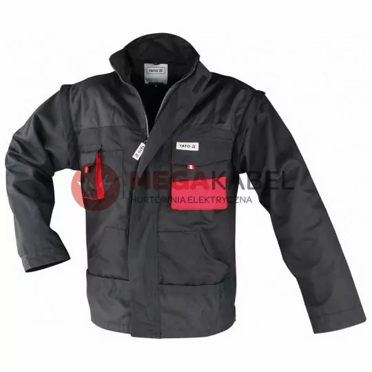 Work sweatshirt size S black YT-8020 YATO Work sweatshirt size S black YT-8020 YATO
