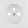 One Platform faceplate for grounded socket white 3963808999 BERKER