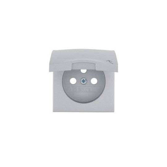 One Platform faceplate - socket with cover white 3965898999 BERKER
