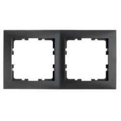 One Platform Ramka 2-krotna antracyt 5310128996 BERKER