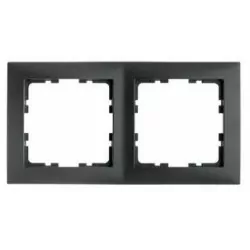 One Platform Ramka 2-krotna antracyt 5310128996 BERKER