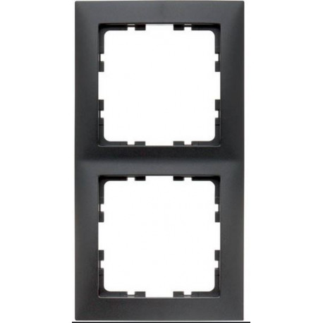 One Platform Ramka 2-krotna antracyt 5310128996 BERKER