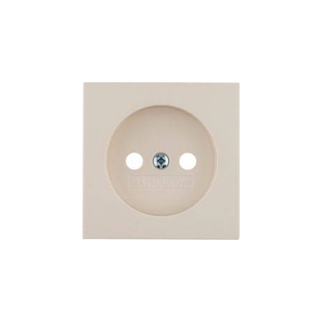 Kwadrat Płytka czołowa do gniazda z uziemieniem kremowa 3965768992 BERKER