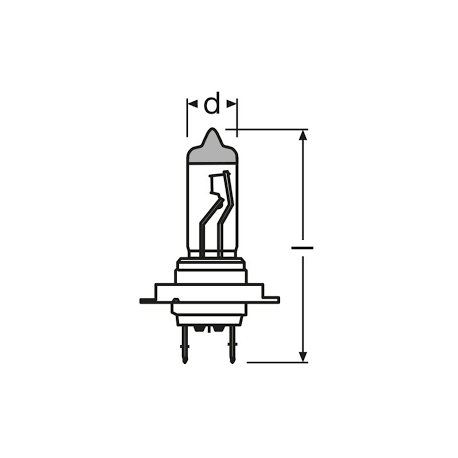 Żarówka H7 12V 55W Ultra Life OSRAM 1szt