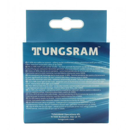 H1 55W 12V 4200K 2pcs Sportlight bulb.