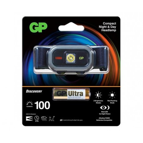 Latarka czołowa GP CH33 100lm 1xAA 1,5V