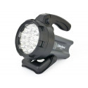LED flashlight with battery. L-9018 230VAC/12DC 18LED Mactronic