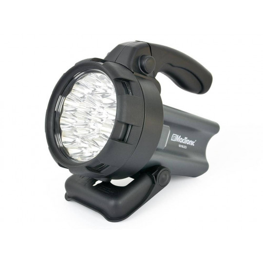 LED flashlight with rechargeable battery L-9018 230VAC 12DC 18LED Mactronic