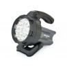 LED flashlight with rechargeable battery L-9018 230VAC 12DC 18LED Mactronic
