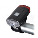 TRACON 3.7V front-to-rear LED bicycle flashlight