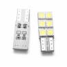 LED car bulb W5W T10 6 SMD 5050 CANBUS INTERLOOK.